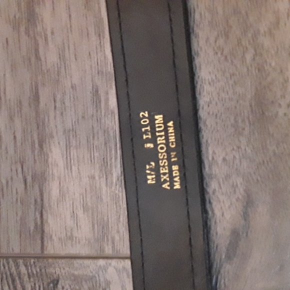 Patterned Multicolored Belt with round mirrors M/L - Picture 8 of 8